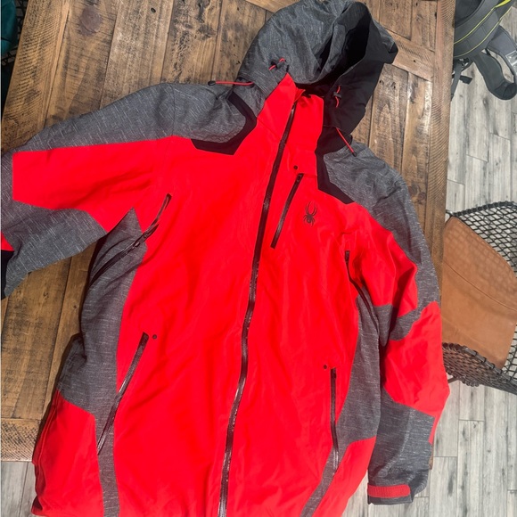 Mens Spyder Ski Jacket - Picture 1 of 3